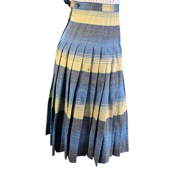 Vintage Pendleton 1950's Reversable Wool Plaid Skirt Womens Size XS - Picture 12 of 17